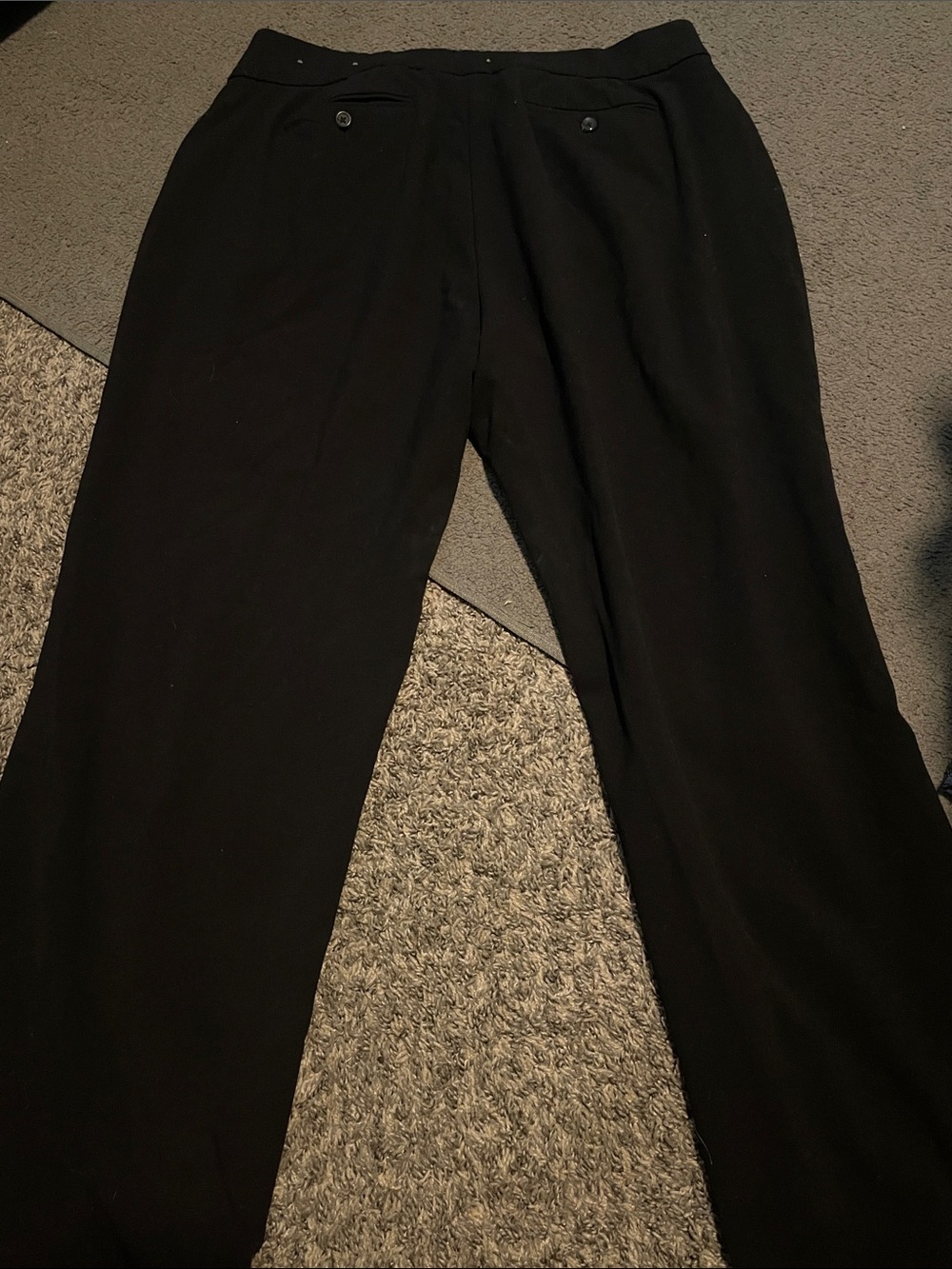 JM Collection Black Straight-Leg Dress Pants - Picture 3 of 3